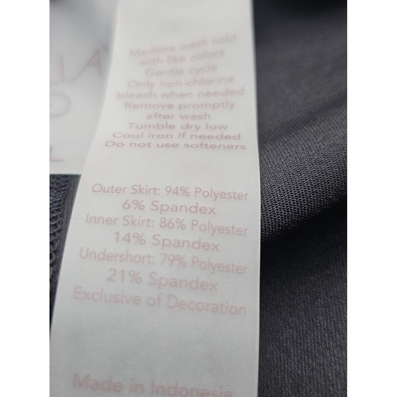 NEW CALIA Women's Pleated Skort in Black Size XXLarge Pickleball Golf Pockets - Picture 9 of 9